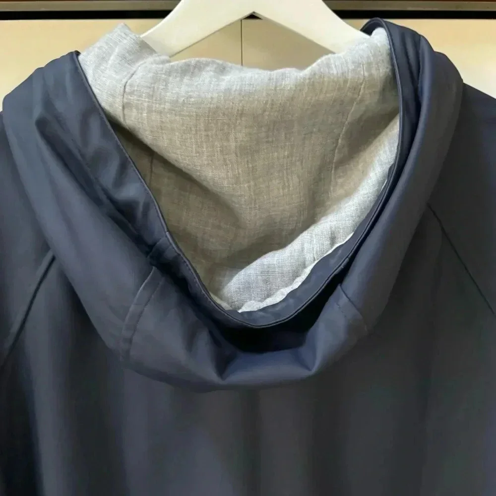 Marine Layer Birdie Rubber Duckie Lined Raincoat Jacket Women’s size medium